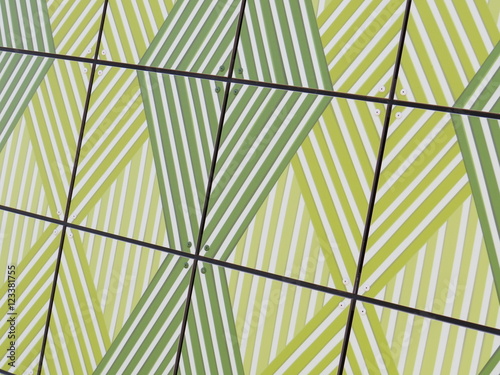 green diagonals wallpaper graphic lines squares pyramids grid components