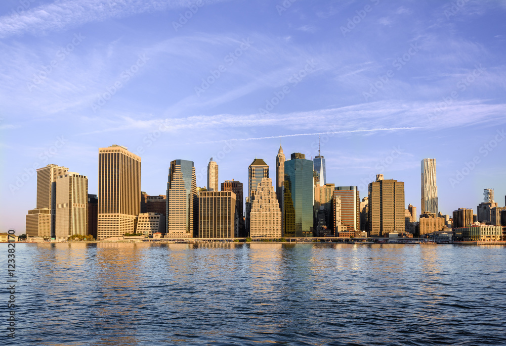 Naklejka premium NYC sunrise