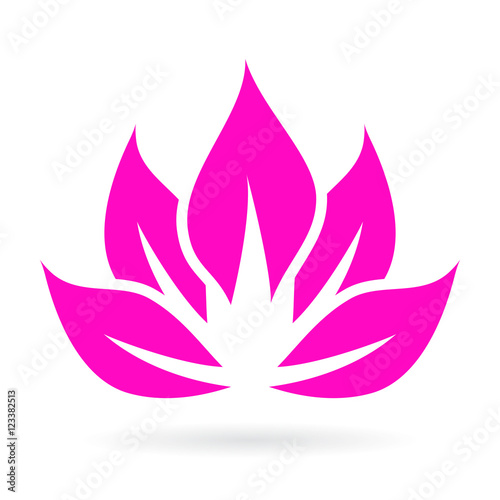 Lotus vector icon