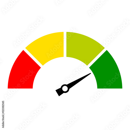 Speed meter icon