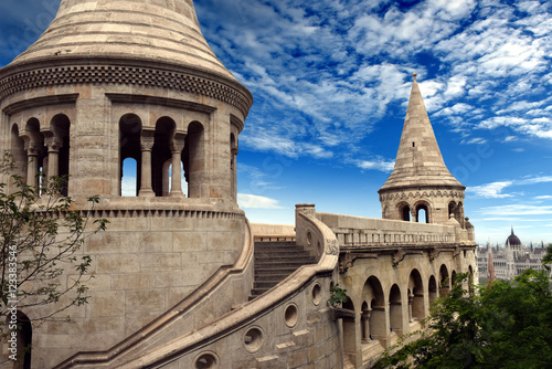 Photography Fishermen's Bastion in Budapest, Hungary