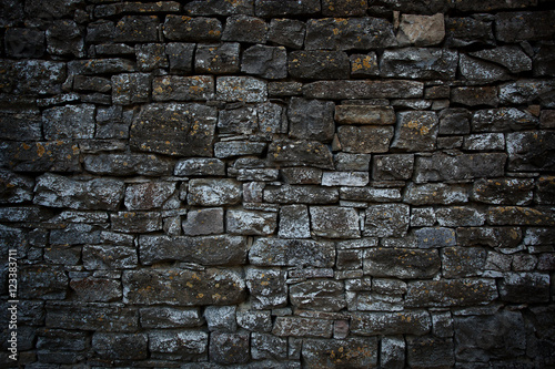 Ancient wall built