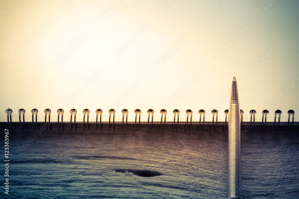 Obraz premium Notebook for write