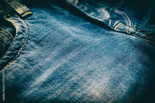 Close-Up Of Denim Jeans, vintage look
