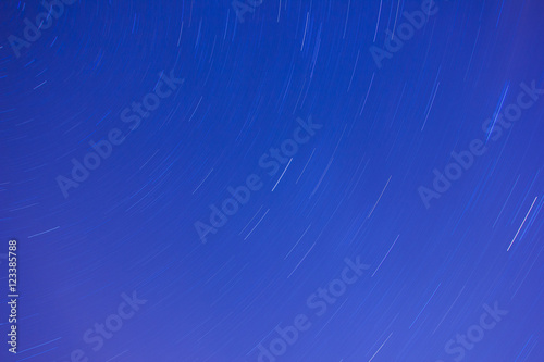 Canvas Print Starry sky near Moscow