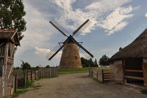 Wooden windmilll