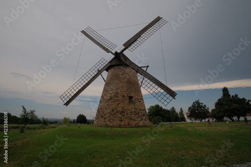 Wooden windmilll