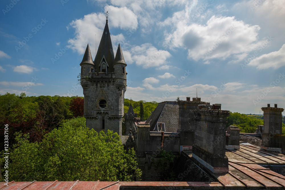 Fototapeta premium old abandoned castle