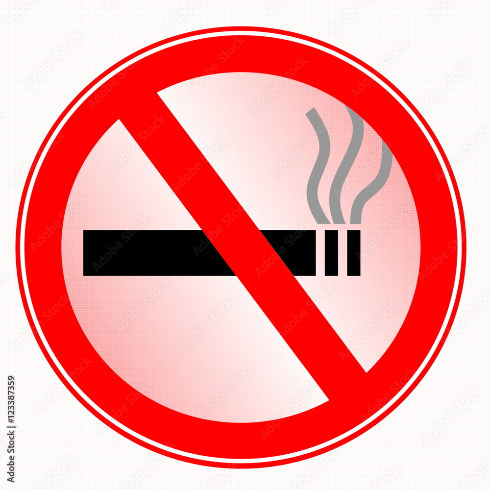 No smoking related concept sign No smoking related concept sign
