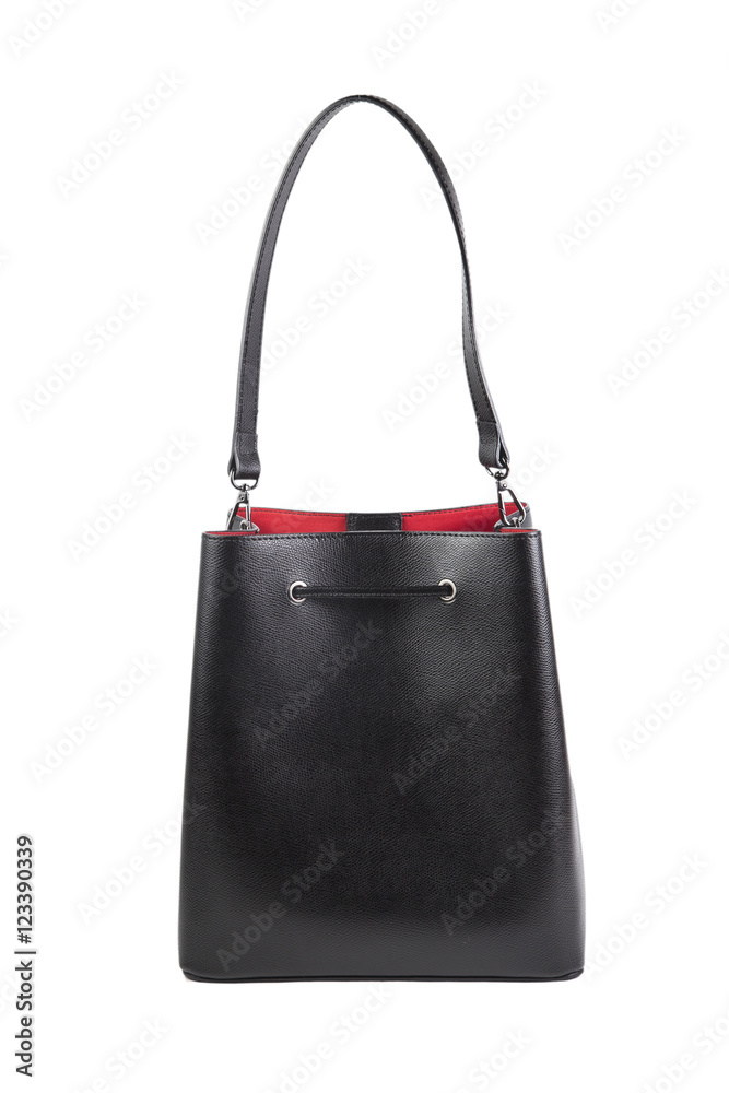 stylish ladies handbag, leather