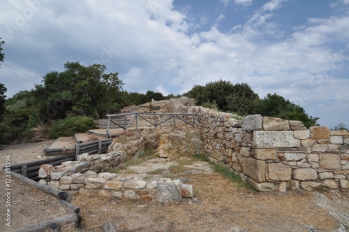 Ruins of Stagira, the birthplace of Aristotle