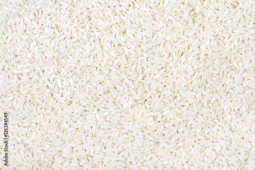 Uncooked white rice background