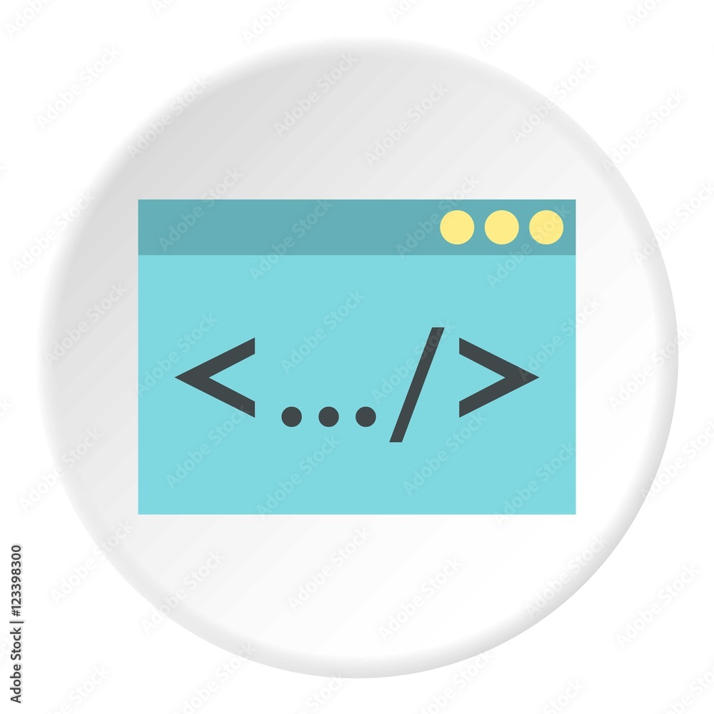 Browser window with sign left right icon. Flat illustration of browser window with sign left right vector icon for web Browser window with sign left right icon. Flat illustration of browser window with sign left right vector icon for web