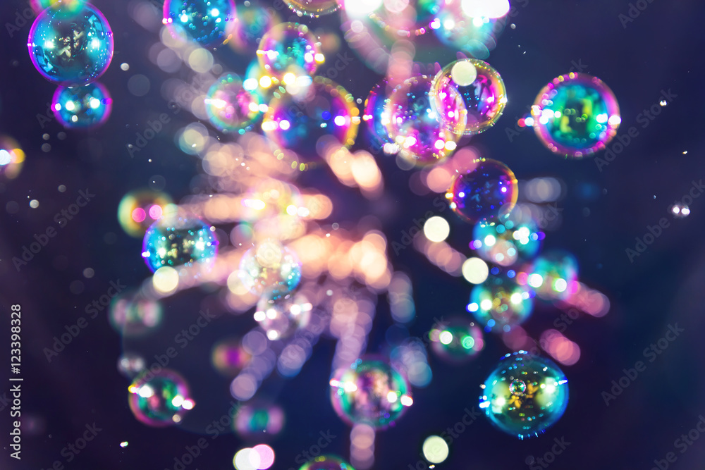 soap bubbles with bokeh soap bubbles with bokeh