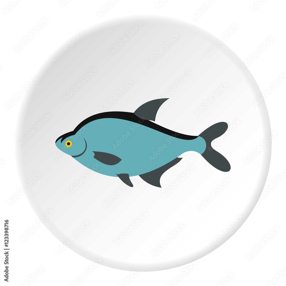 Fish icon. Flat illustration of fish vector icon for web Fish icon. Flat illustration of fish vector icon for web