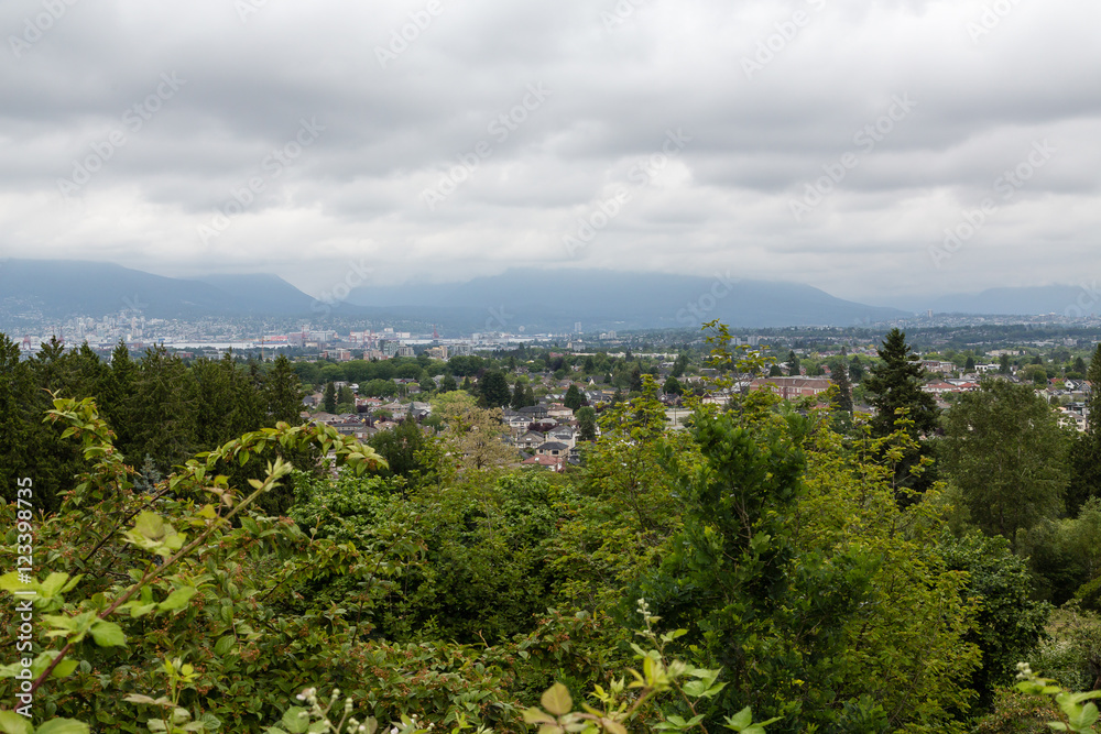 Vancouver from Mountains