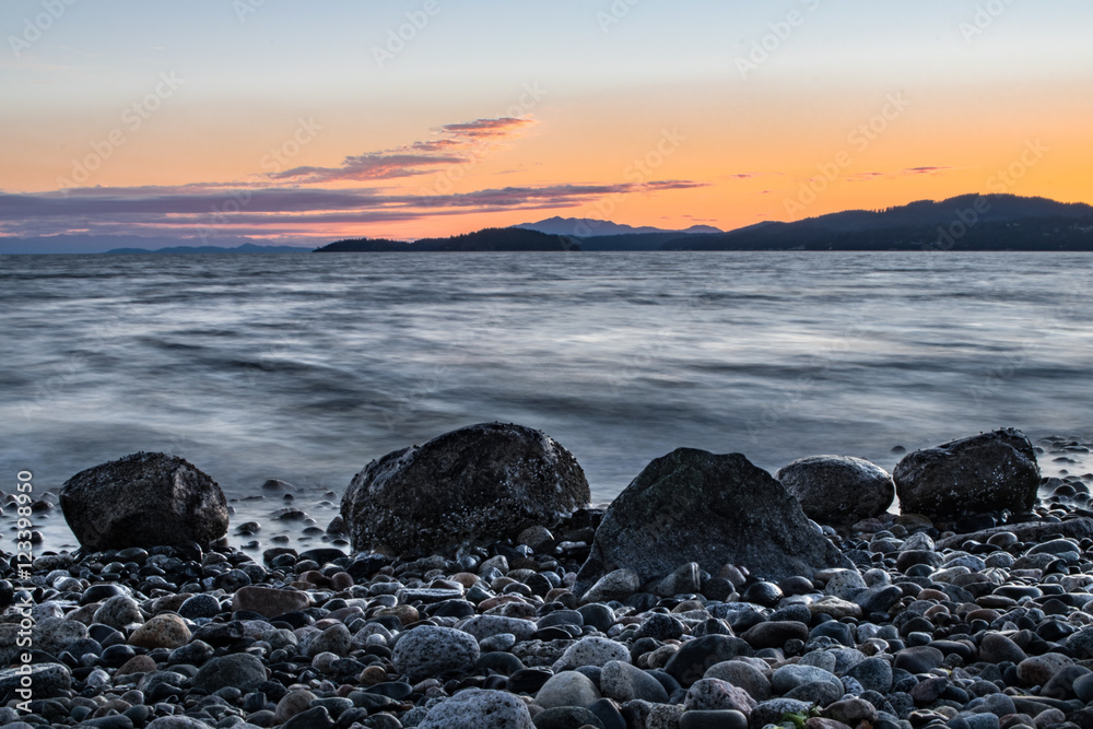 Obraz premium Davis Bay Sunset (June)