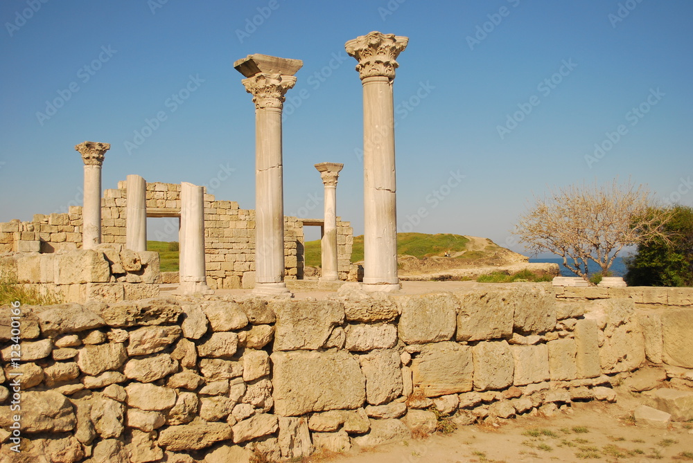The ancient city of Hersonissos