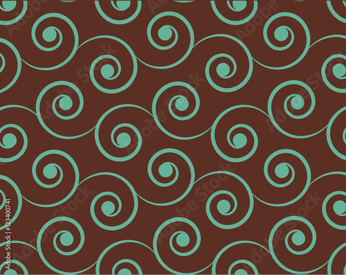 Brown and Blue Swirl Background