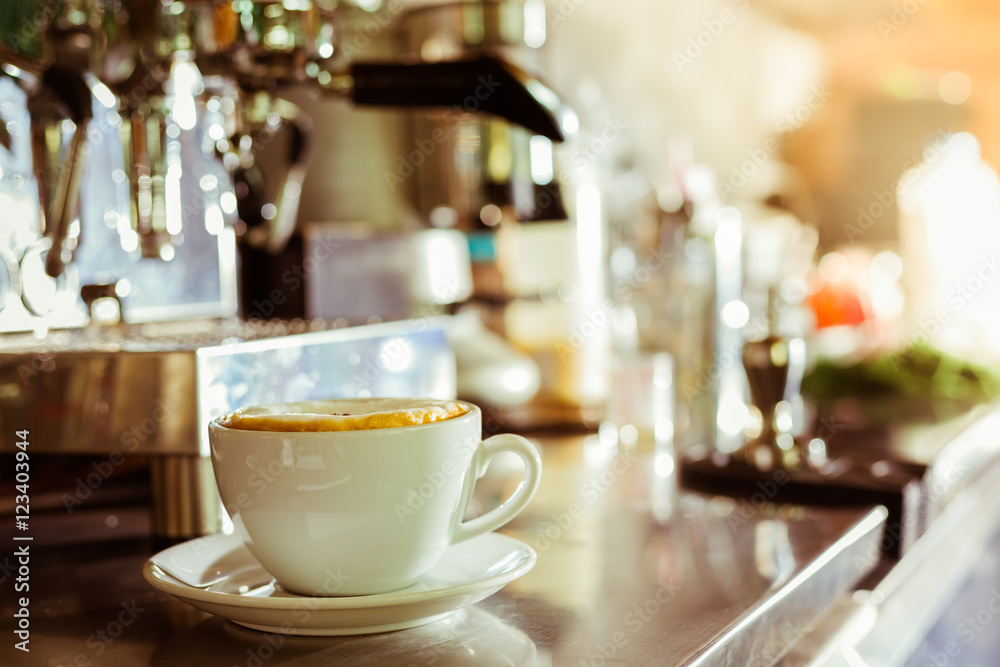 Cup of cappuccino Cup of cappuccino