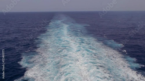Ship Wake on the Ocean