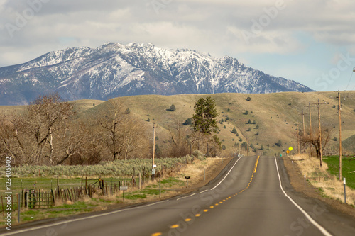 Highway 26 Heading East Oregon United States
