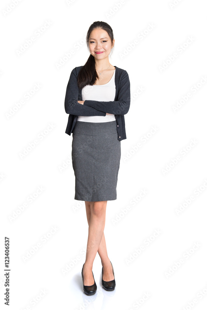 Fullbody portrait of young Asian female Fullbody portrait of young Asian female