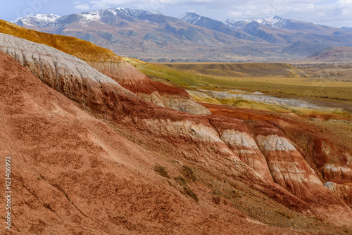 mountains steppe desert color