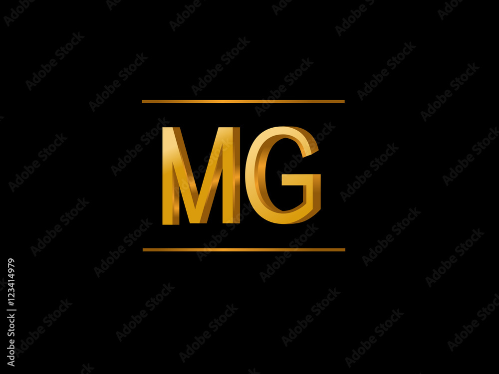 MG Initial Logo for your startup venture