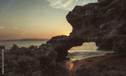 Beach Near Baska Voda - Baska Voda, Makarska, Dalmatia, Croatia
