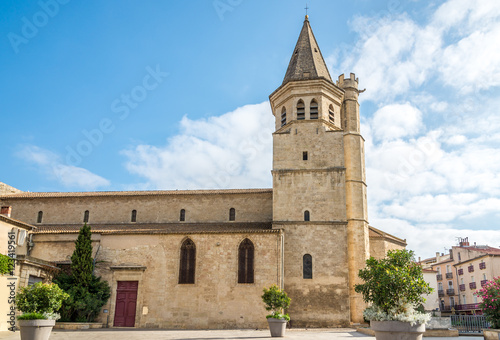 Madeleine church in Beziers - France