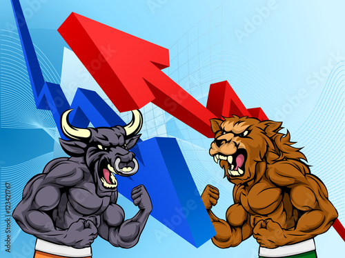 Bears Versus Bulls Stock Ma...