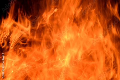fire flame background abstract