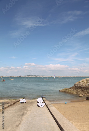 Plaisirs nautiques face à La Baule.