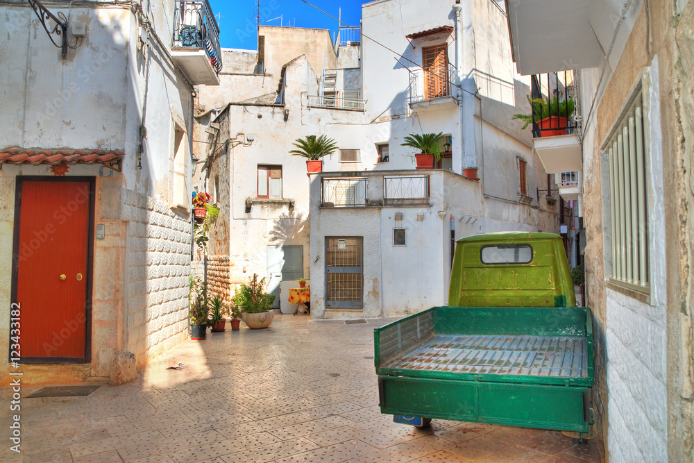 Obraz premium Alleyway. Rutigliano. Puglia. Italy.