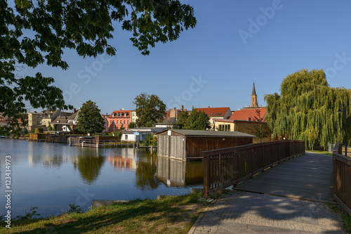 Konstfotografi Die Gänsehavel in der Wasserstadt Fürstenberg