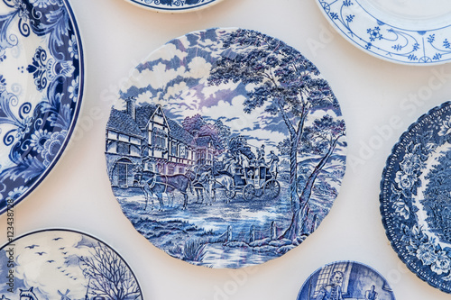 Painted plate
 photo