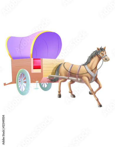 Horse chariot