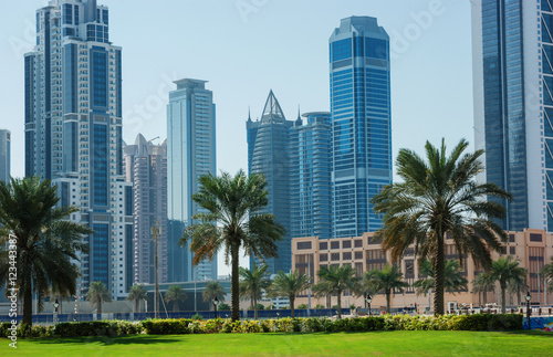 Modern buildings in Dubai © arbalest