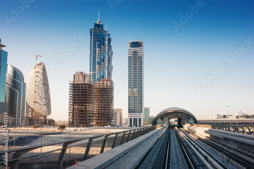 subway tracks in the united arab emirates