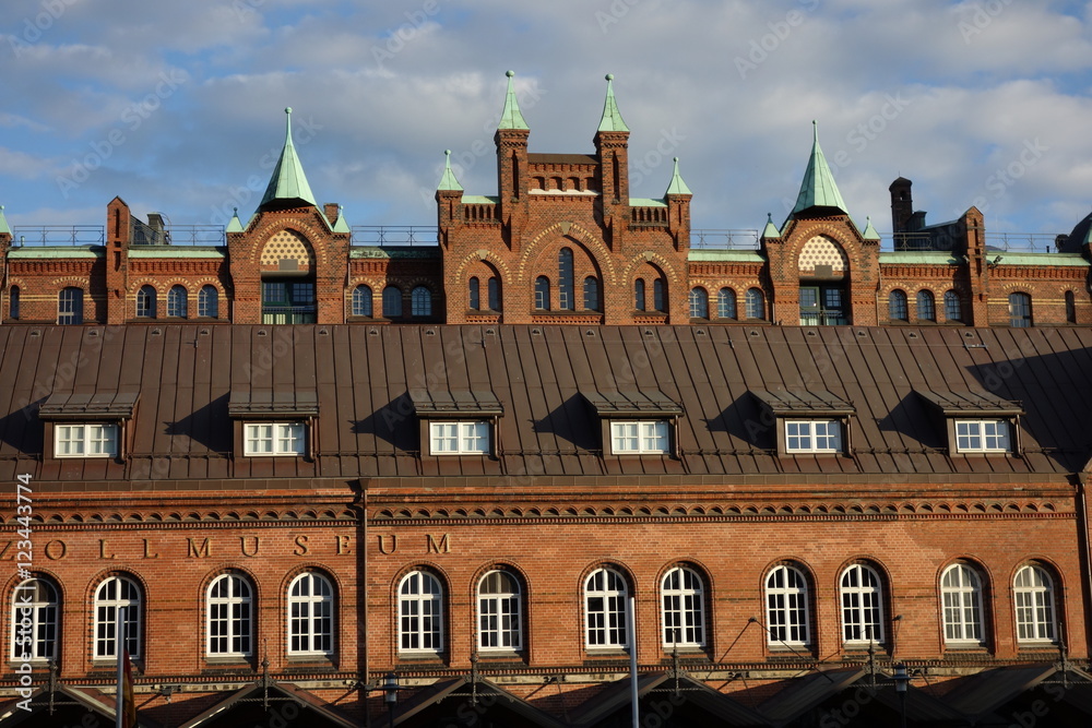 Obraz premium Zollmuseum Hamburger Speicherstadt