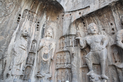 Luoyang The Buddha of Longmen Grottoes in China © konstantant