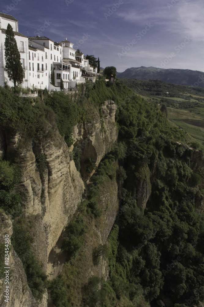 Landscape View Ronda Spain gorges
