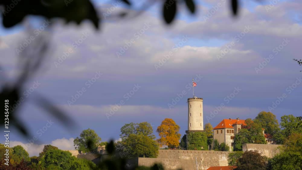 Mittelalterliche Sparren Burg in Bielefeld Teutoburger Wald