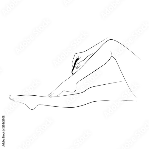 hair removal with a razor