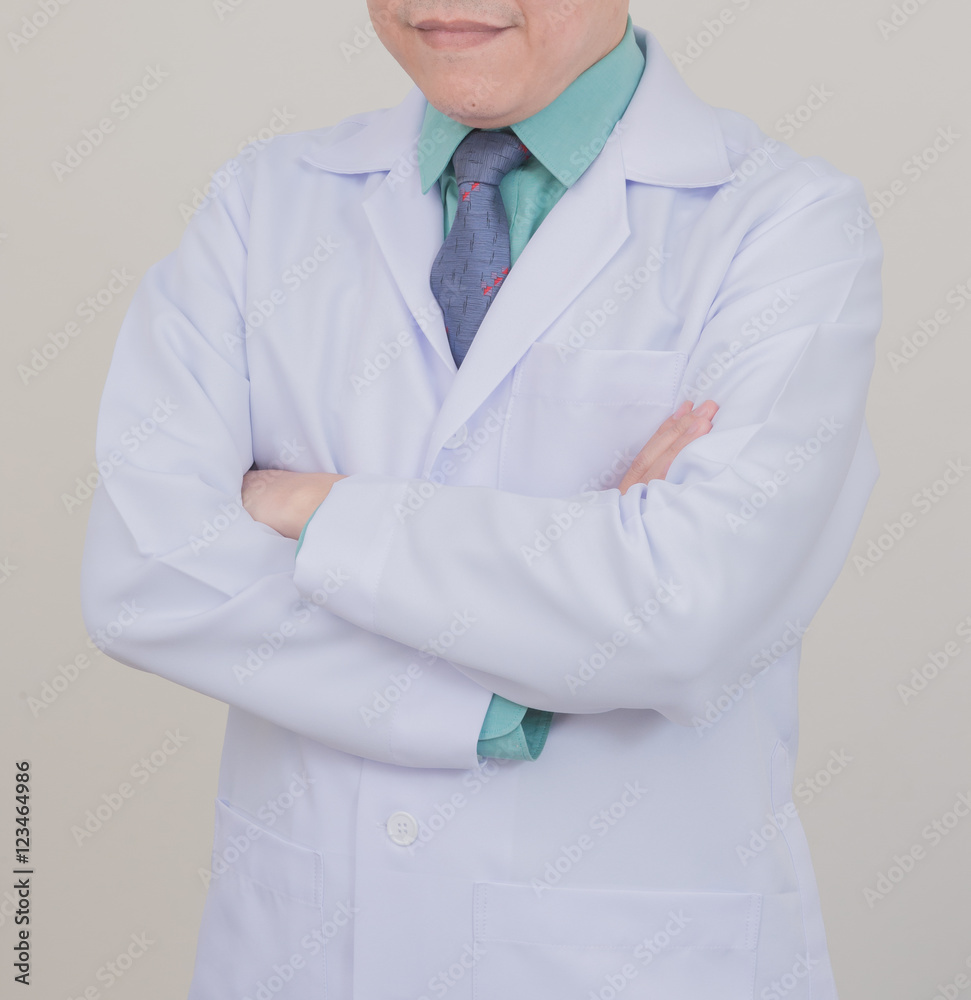 Doctor with crossed arms Doctor with crossed arms
