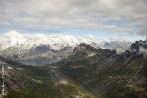 Mountain view in Greenland © Silver