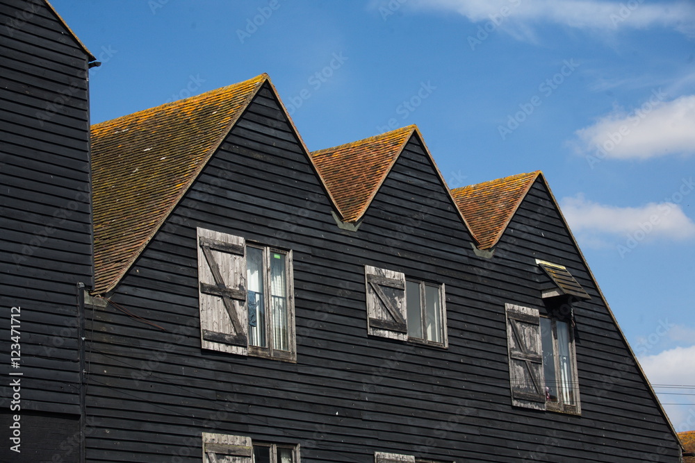 Case in legno nero