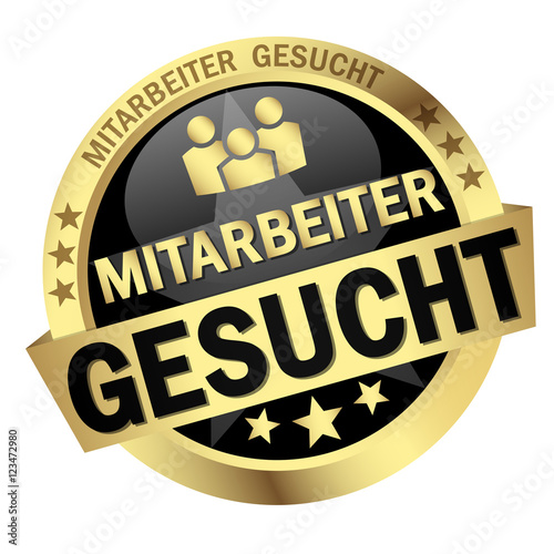 Button Mitarbeiter gesucht