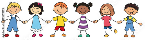 Kinder aus verschiedenen Ländern